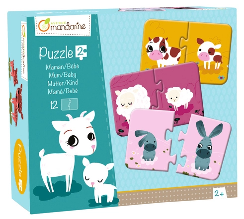 Een avenue mandarine 2-teile-puzzle mutter en kind koop je bij NiceSupplies.nl