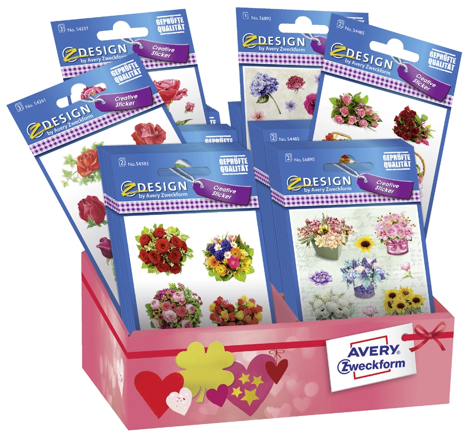 Een avery zweckform zdesign creative rosen sortiment koop je bij NiceSupplies.nl