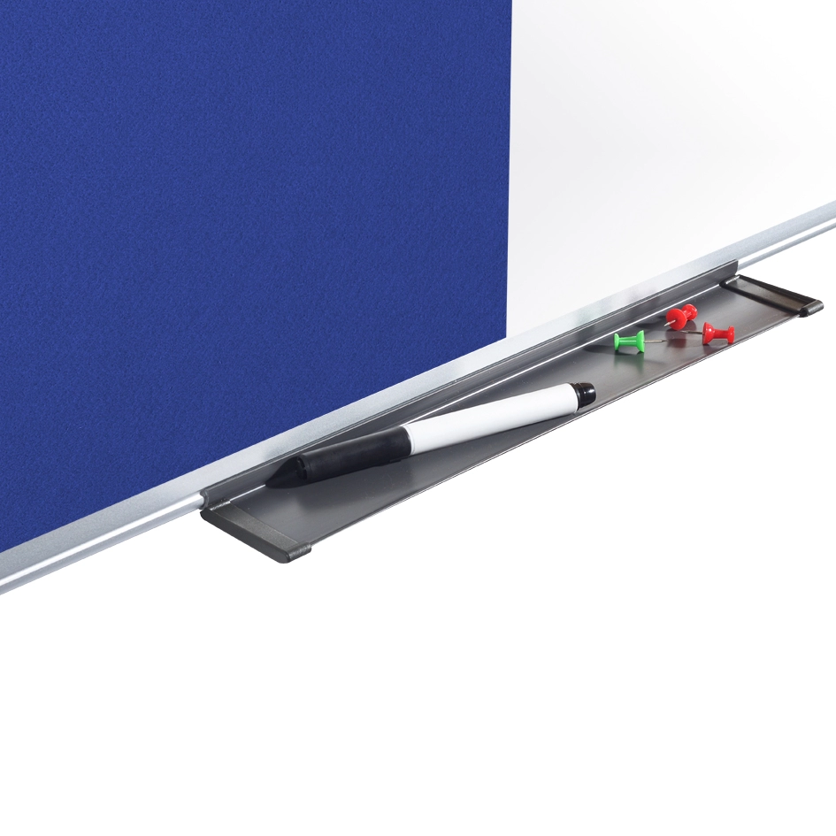 Een bi-office combibord whiteboard-vilt blauw 1 500x1 000 mm koop je bij NiceSupplies.nl