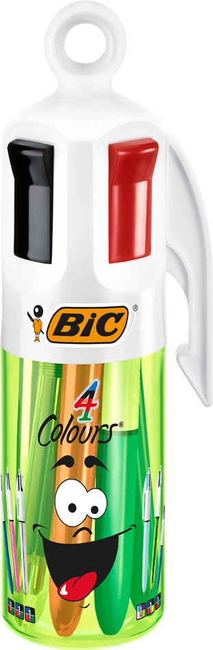 Een bic balpen 4 colours kollektion 6stuks koker koop je bij NiceSupplies.nl