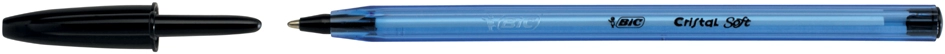 Een bic balpen cristal soft schrijfkleur blauw koop je bij NiceSupplies.nl