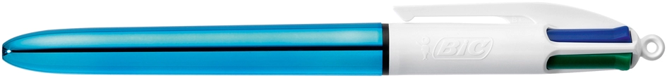 Een bic balpen met drukknop 4colours shine schrijfbreedte 0-32mm koop je bij NiceSupplies.nl