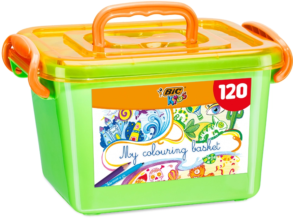 Een bic kids tekenset in malkiste 120-delig koop je bij NiceSupplies.nl