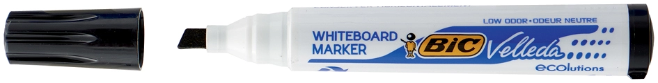 Een bic whiteboard-marker velleda 1751 beitelpunt blauw koop je bij NiceSupplies.nl