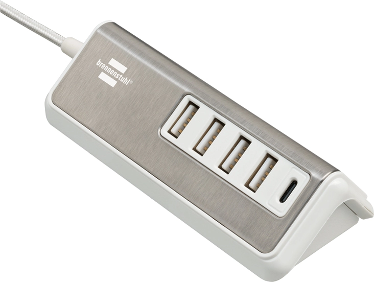 Een brennenstoel estilo usb-multioplader 4x usb + 1x usb-c koop je bij NiceSupplies.nl