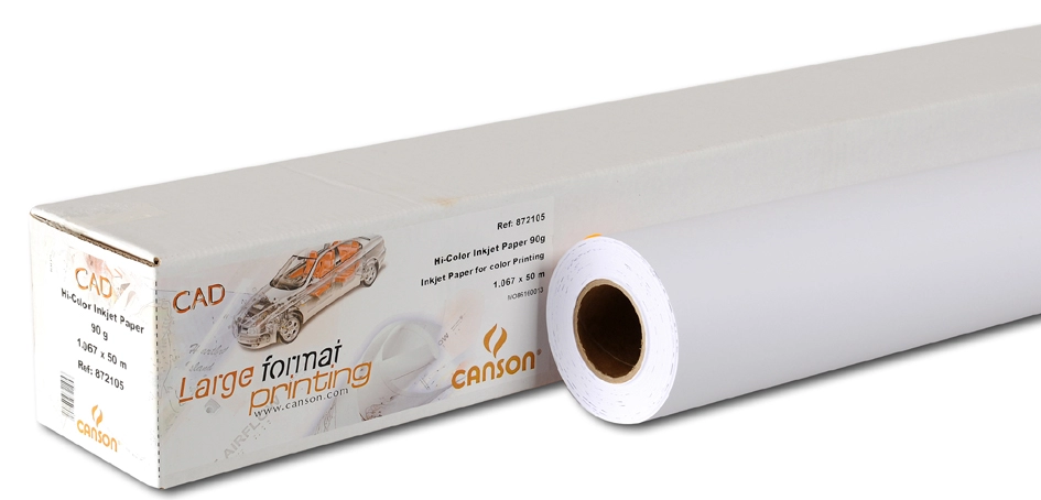 Een canson hicolor inkjet-plotterrol b610mmxl50 m koop je bij NiceSupplies.nl