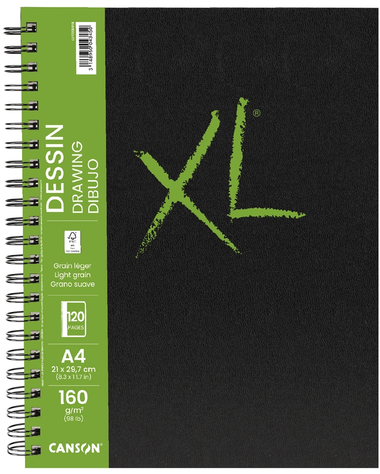 Een canson schetsblok xl book drawing din a4 koop je bij NiceSupplies.nl