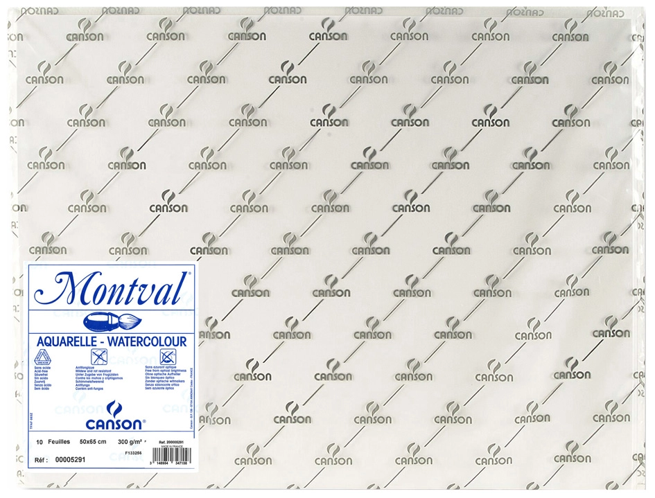 Een canson tekenpapier montval 300gr 500x650mm koop je bij NiceSupplies.nl