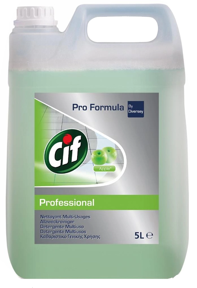 Een cif professional allesreiniger-apfel-5 liter koop je bij NiceSupplies.nl