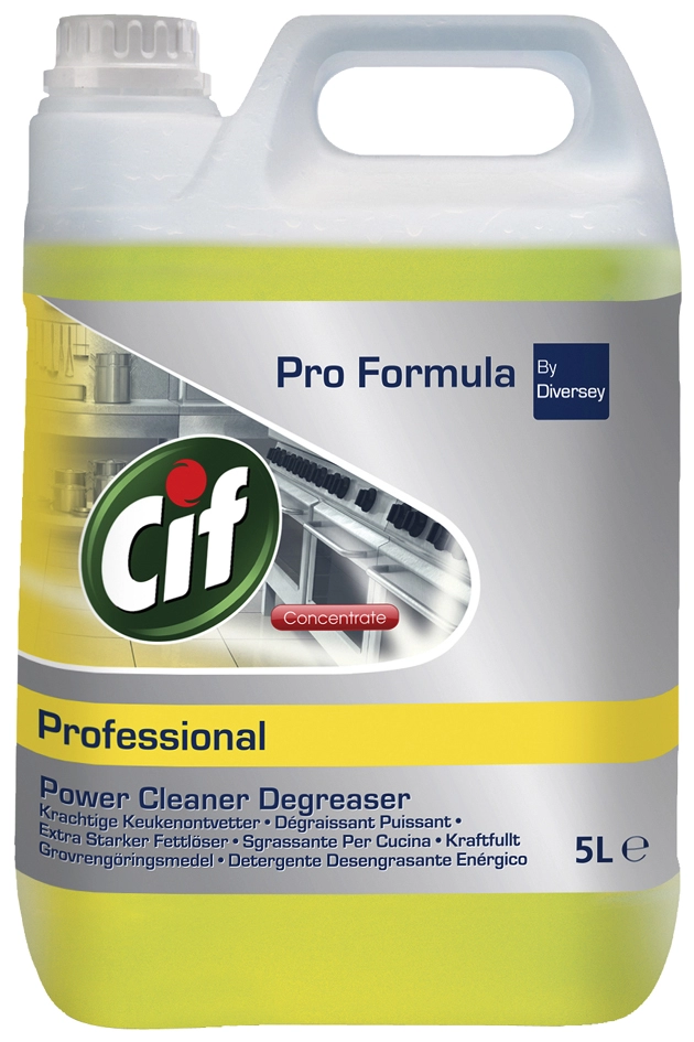 Een cif professional power vetoplosser-concentraat 5 liter koop je bij NiceSupplies.nl