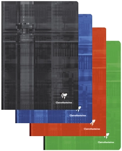 Een clairefontaine schrift broch a4 lign 8 + marge 192 pages koop je bij NiceSupplies.nl