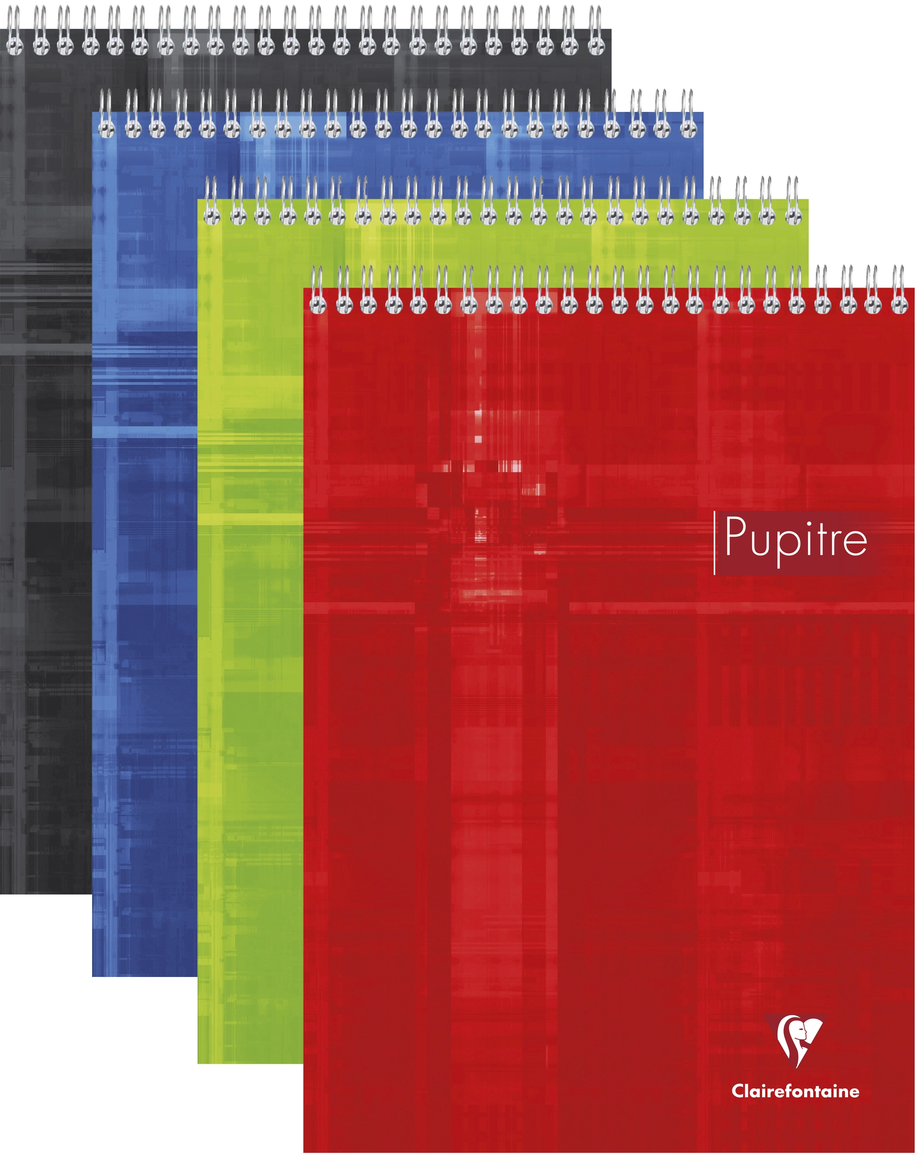 Een clairefontaine spiraal-notitieblok pupitre din a4 geruit koop je bij NiceSupplies.nl