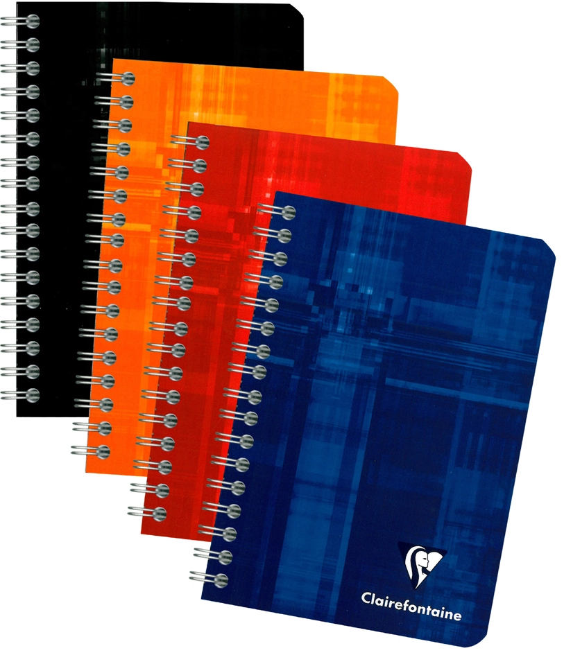 Een clairefontaine spiraalschrift 90x140mm geruit koop je bij NiceSupplies.nl