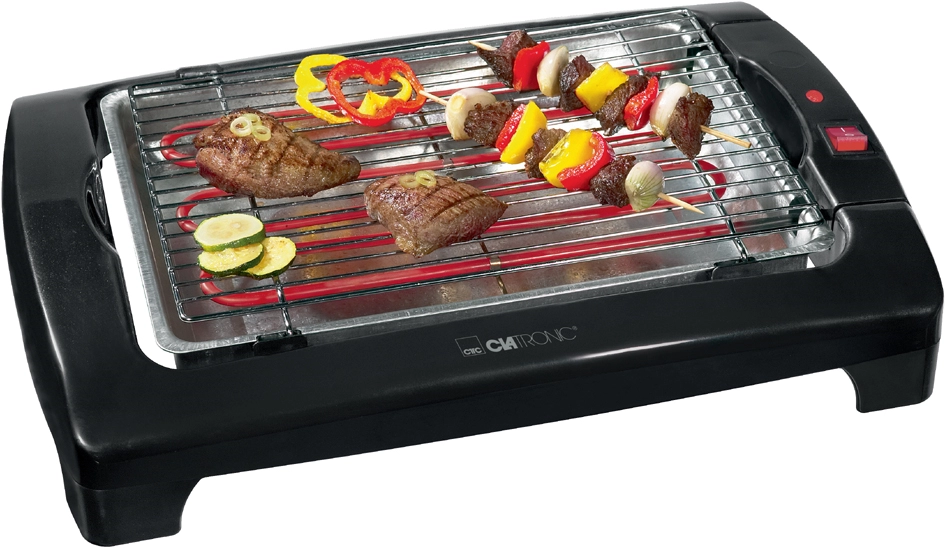 Een clatronic barbecue-tafelgrill bq 2977 n zwart koop je bij NiceSupplies.nl