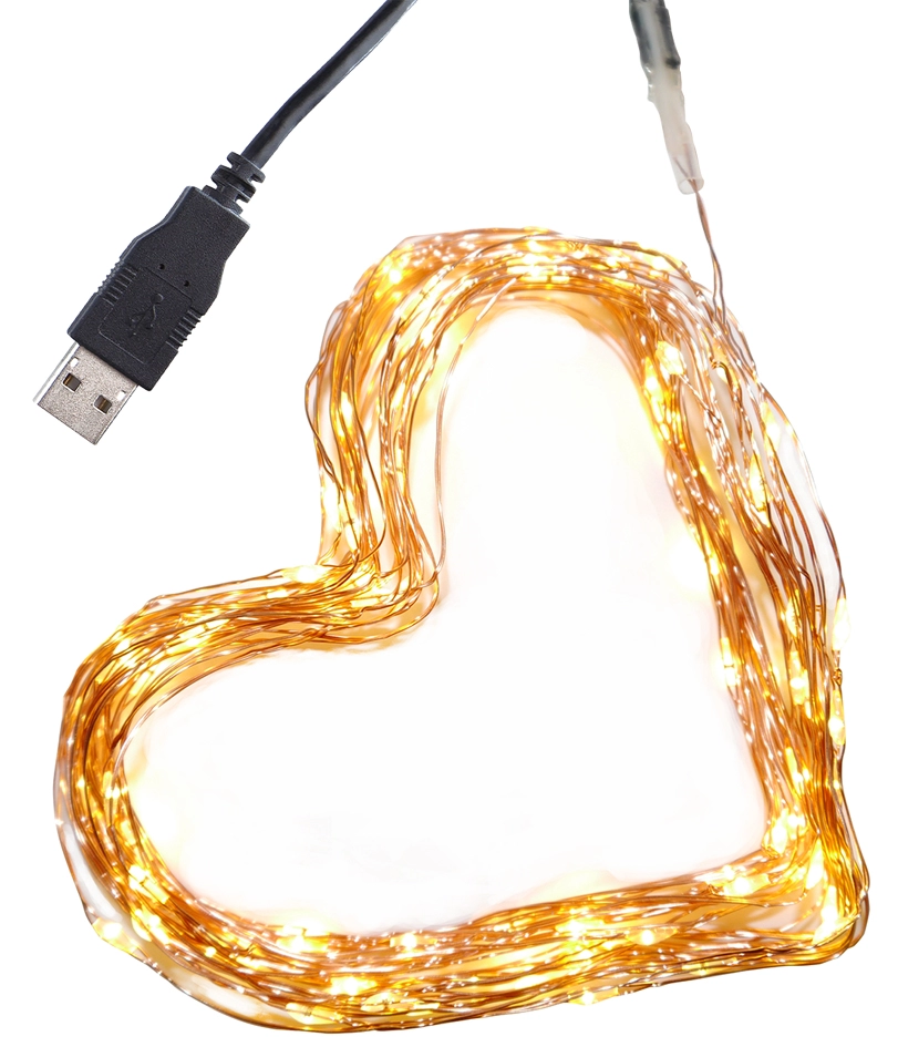 Een clauss led-mini-lichtslang usb-aansluit koop je bij NiceSupplies.nl