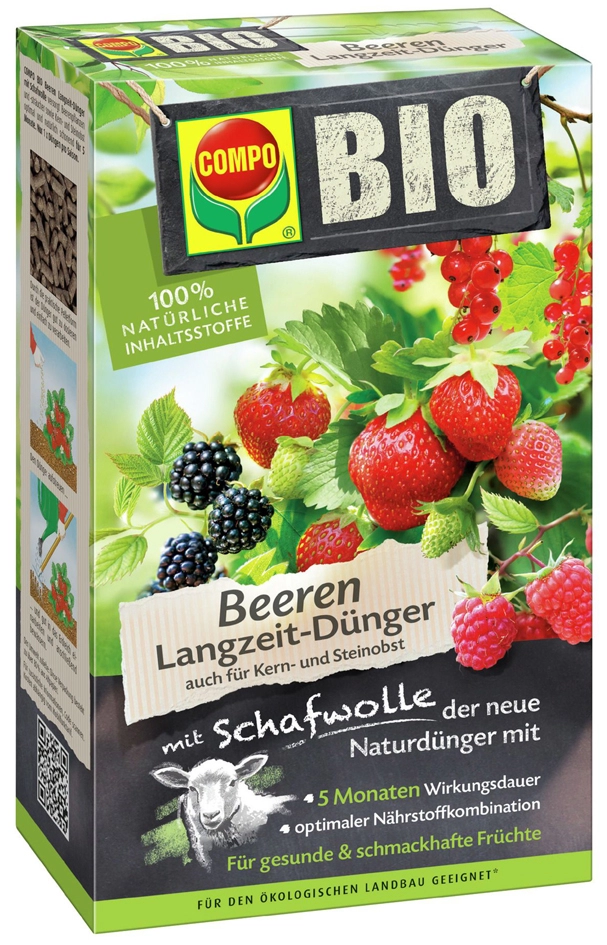 Een compo bio beeren langwerkzame meststof met schapenwol 2 kg koop je bij NiceSupplies.nl