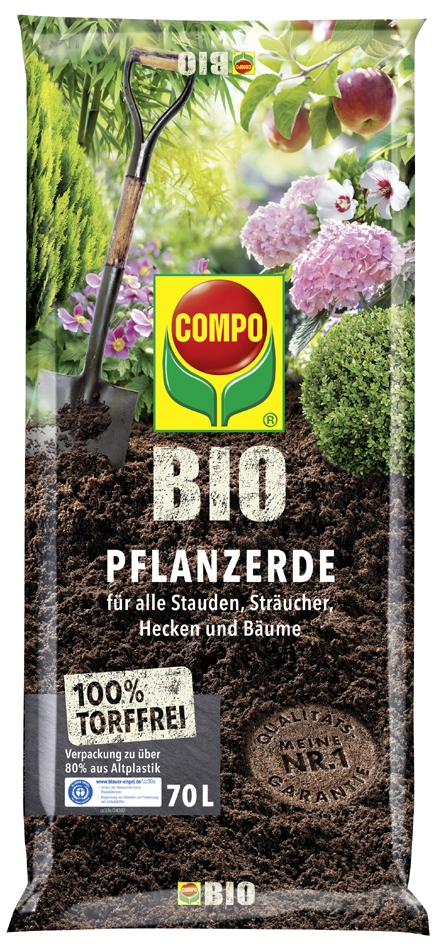 Een compo bio pflanzerde torffrei 70 liter koop je bij NiceSupplies.nl