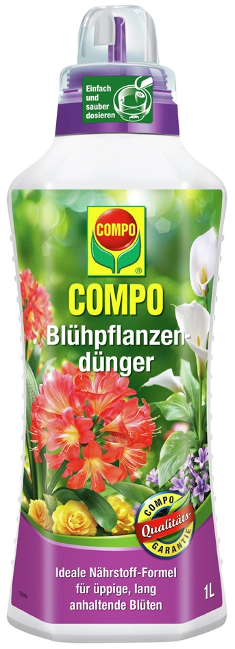 Een compo bl?hplantenmeststof 1 liter koop je bij NiceSupplies.nl