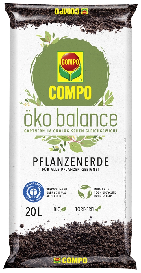 Een compo öko balance plantenaarde 40 liter koop je bij NiceSupplies.nl