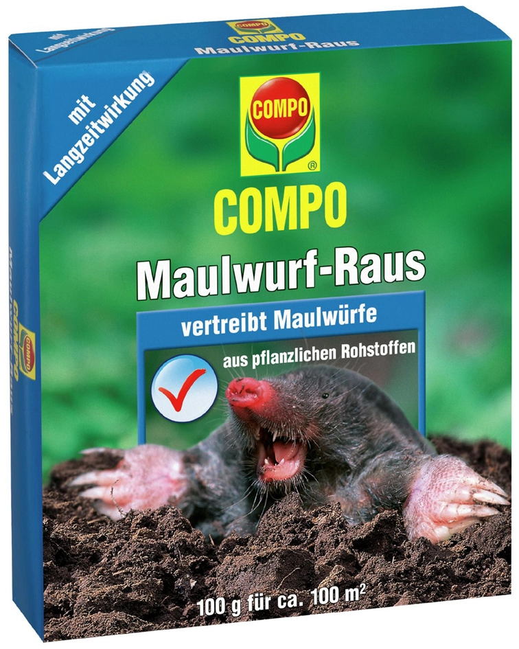 Een compo maulwurf-raus 100 g koop je bij NiceSupplies.nl