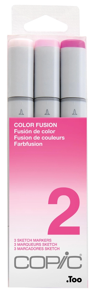 Een copic marker sketch 3 stuks set color fusion 2 koop je bij NiceSupplies.nl