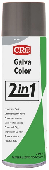 Een crc galvacolor 2in1 zekerheidlak zilver 500 ml spuitbus koop je bij NiceSupplies.nl