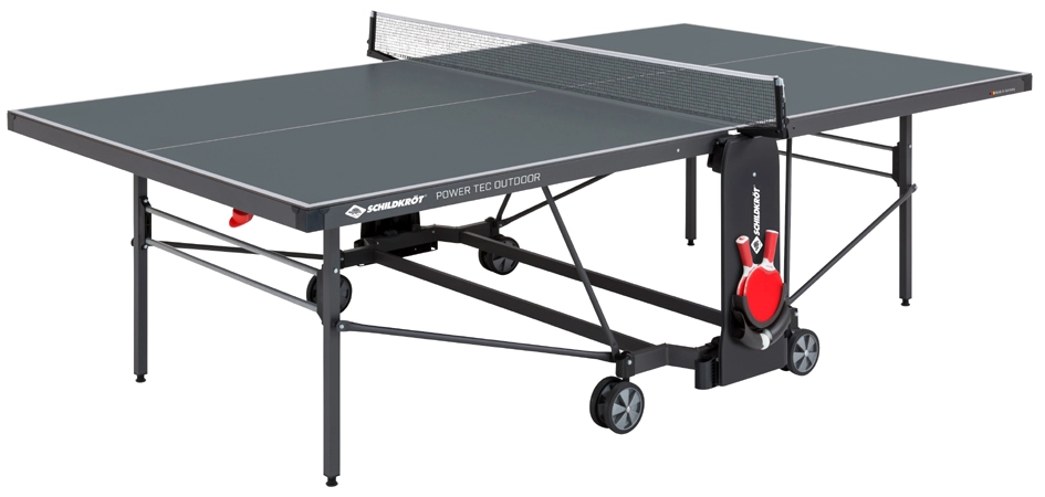 Een donic schildkrot tafeltennis-plaat powertec outdoor grijs koop je bij NiceSupplies.nl