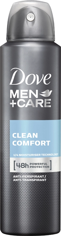 Een dove men en care deodorant clean comfort 150 ml spray koop je bij NiceSupplies.nl