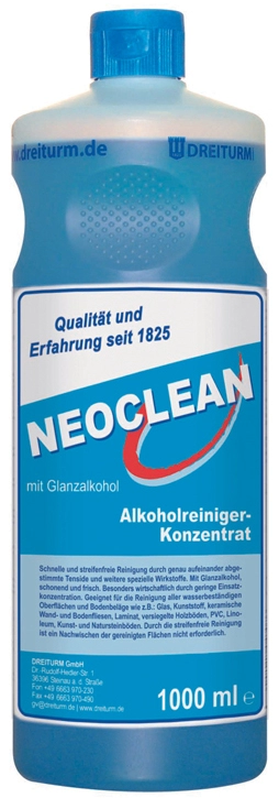 Een dreiturm alcoholreiniger-concentraat neoclean 1 liter koop je bij NiceSupplies.nl