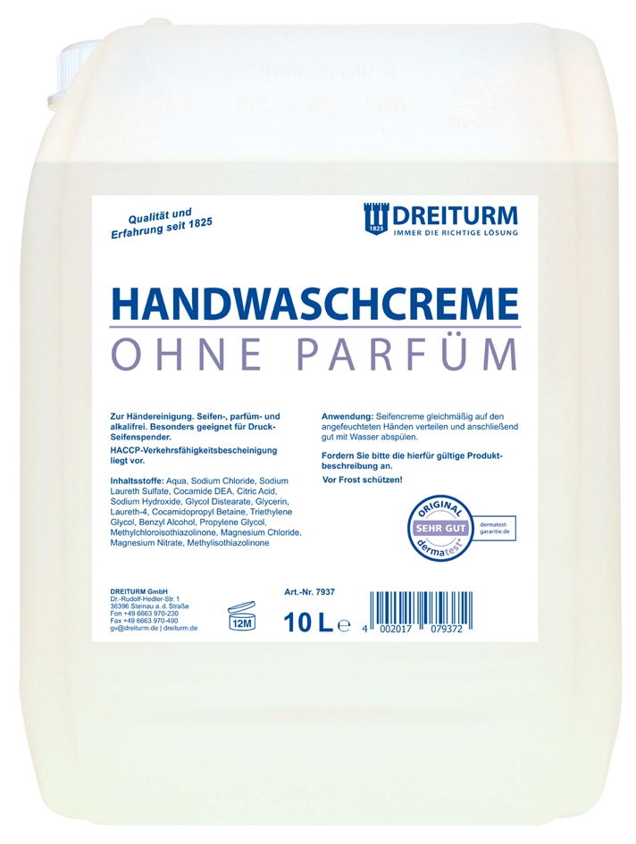 Een dreiturm handwascreme neutral 10 liter koop je bij NiceSupplies.nl