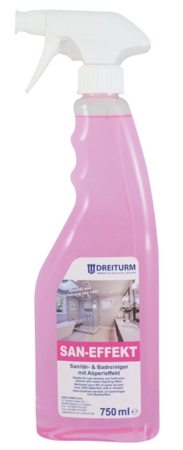 Een dreiturm sanitair-en badreiniger san-effekt 750 ml koop je bij NiceSupplies.nl