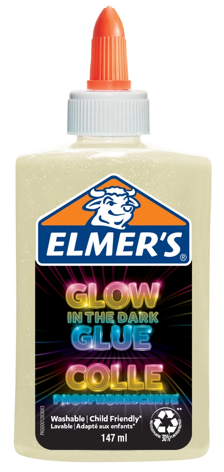 Een elmer's glow in the dark knutsellijm blauw 147 ml koop je bij NiceSupplies.nl