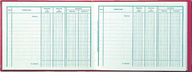 Een exacompta kantoorboek position de compte 110x150mm koop je bij NiceSupplies.nl