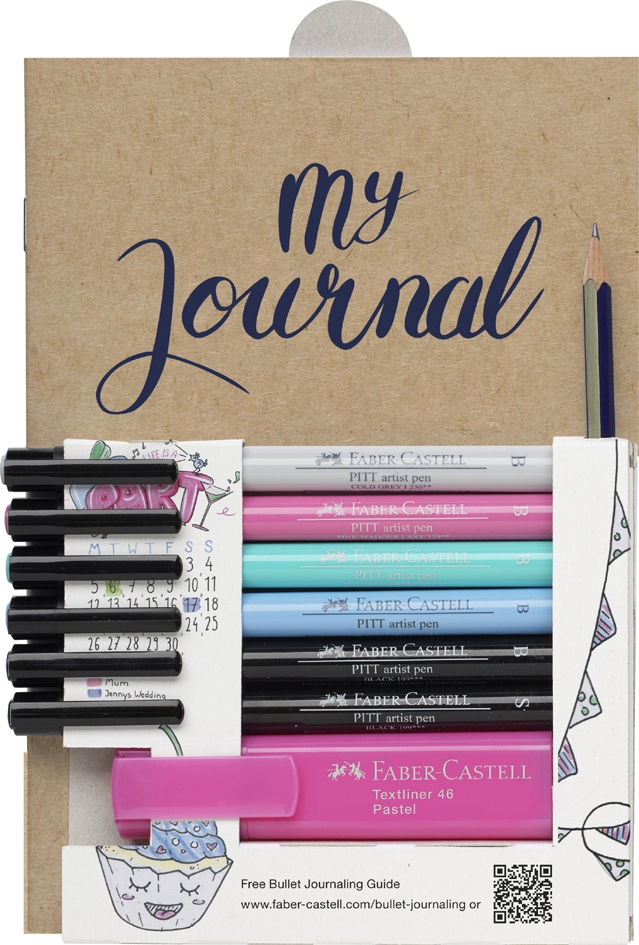 Een faber-castell bullet journaling starter-set-9-delig koop je bij NiceSupplies.nl