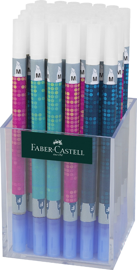 Een faber-castell inktkiller fijn f-ronde punt in koker koop je bij NiceSupplies.nl