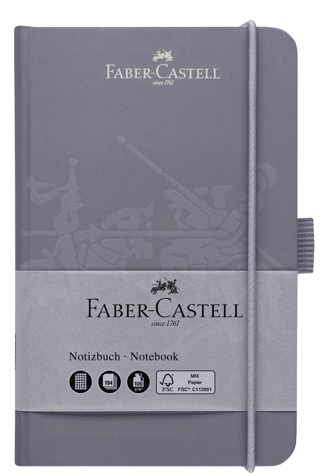 Een faber-castell notitieboek din a6 geruit rose koop je bij NiceSupplies.nl