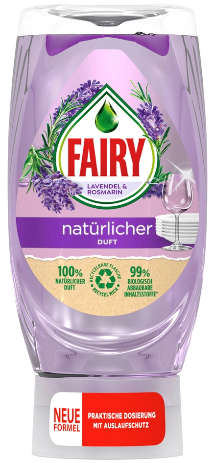 Een fairy handafwasmiddel max power naturals lavendel rosmarin koop je bij NiceSupplies.nl