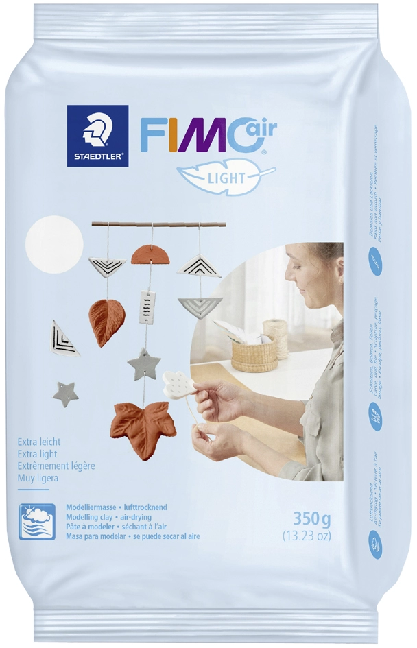 Een fimo air light boetseerklei lucht hardend terracotta 125g koop je bij NiceSupplies.nl