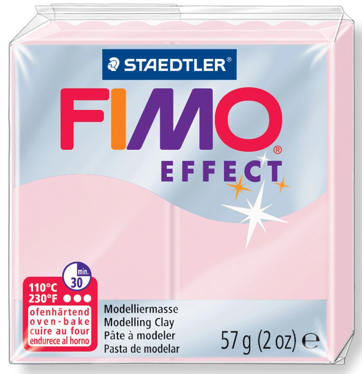 Een fimo effect boetseerklei uithardend in oven eiskristalblauw 56g koop je bij NiceSupplies.nl