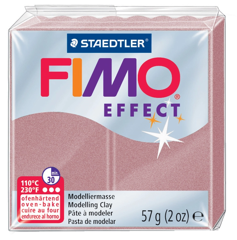 Een fimo effect boetseerklei uithardend in oven lichtzilver 57gr koop je bij NiceSupplies.nl