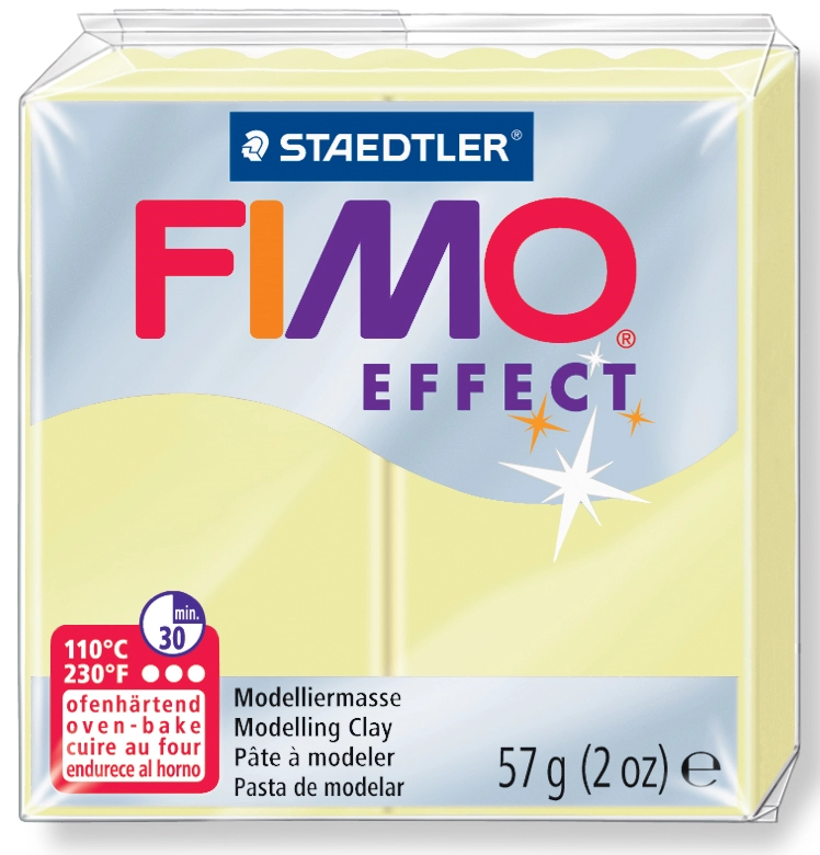 Een fimo effect boetseerklei uithardend in oven pastel aqua 57gr koop je bij NiceSupplies.nl