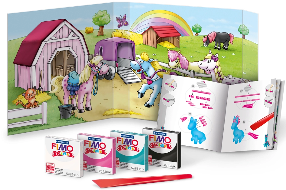 Een fimo kids boetseerklei-set model en play pony level 2 koop je bij NiceSupplies.nl