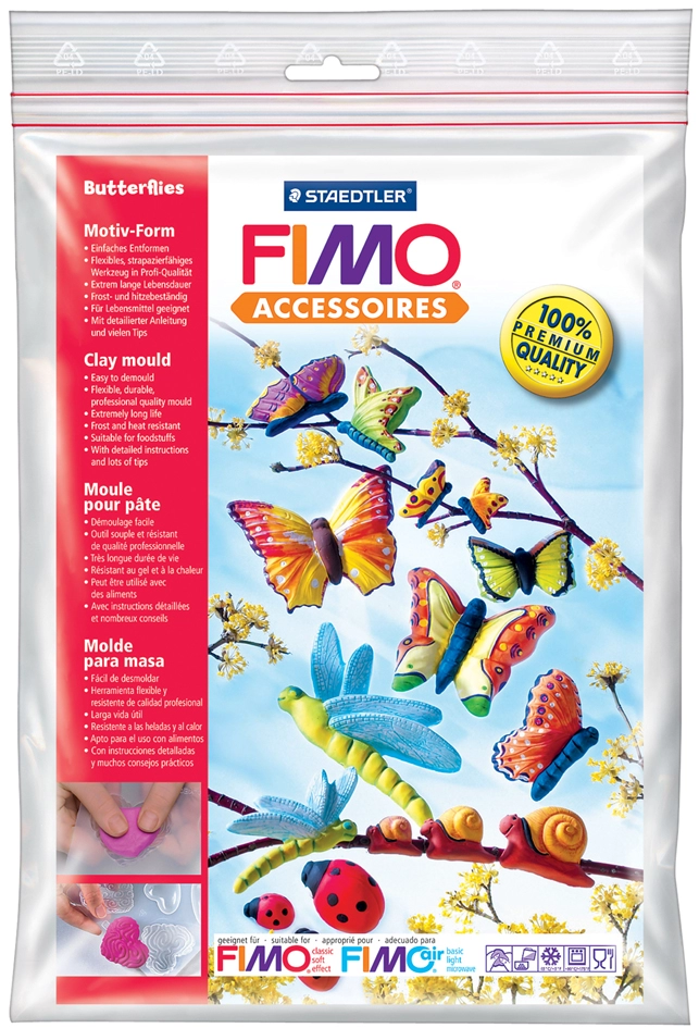 Een fimo motief vorm schmetterlinge 9 motief koop je bij NiceSupplies.nl