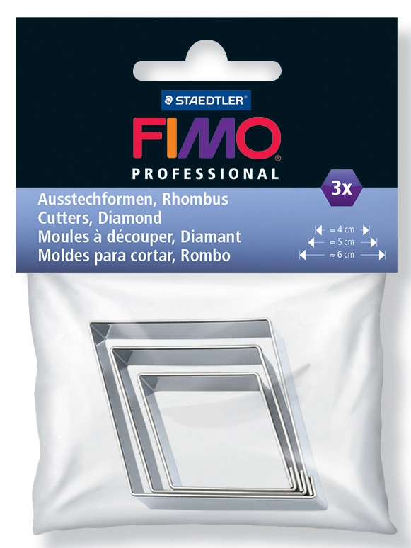 Een fimo professional uitsteekvormen voor boetseerklei raute koop je bij NiceSupplies.nl