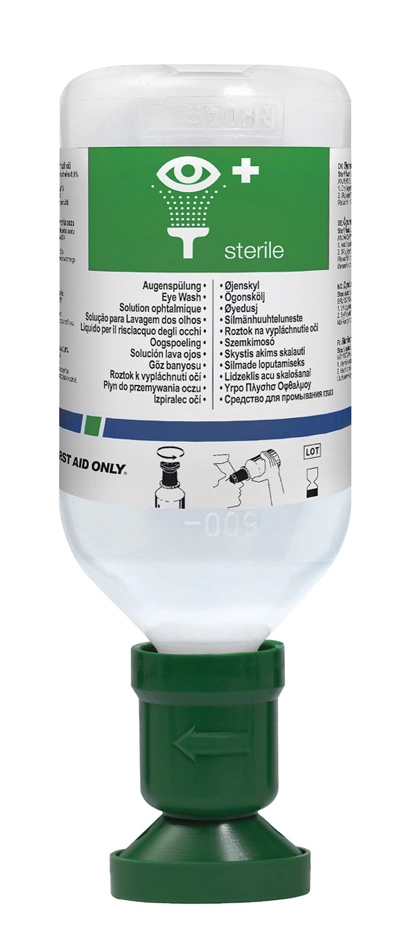 Een first aid only oogdouche 500 ml fles koop je bij NiceSupplies.nl