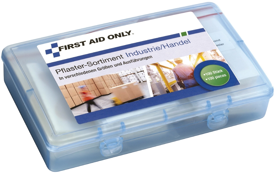 Een first aid only pleister-box industrie/handel koop je bij NiceSupplies.nl