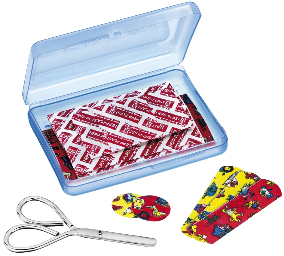 Een first aid only pleister-box kinder koop je bij NiceSupplies.nl