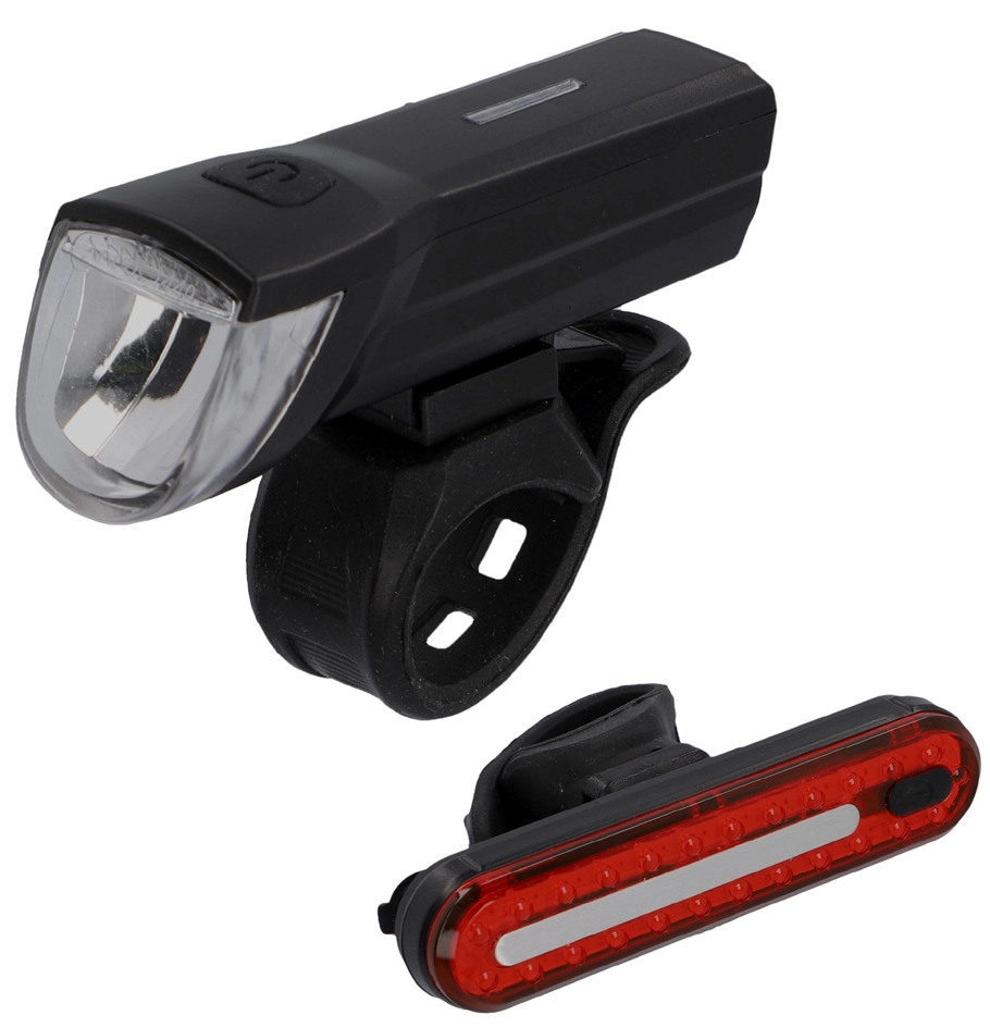 Een fischer fiets-accu-led-beleuchtungs-set 30 lux koop je bij NiceSupplies.nl