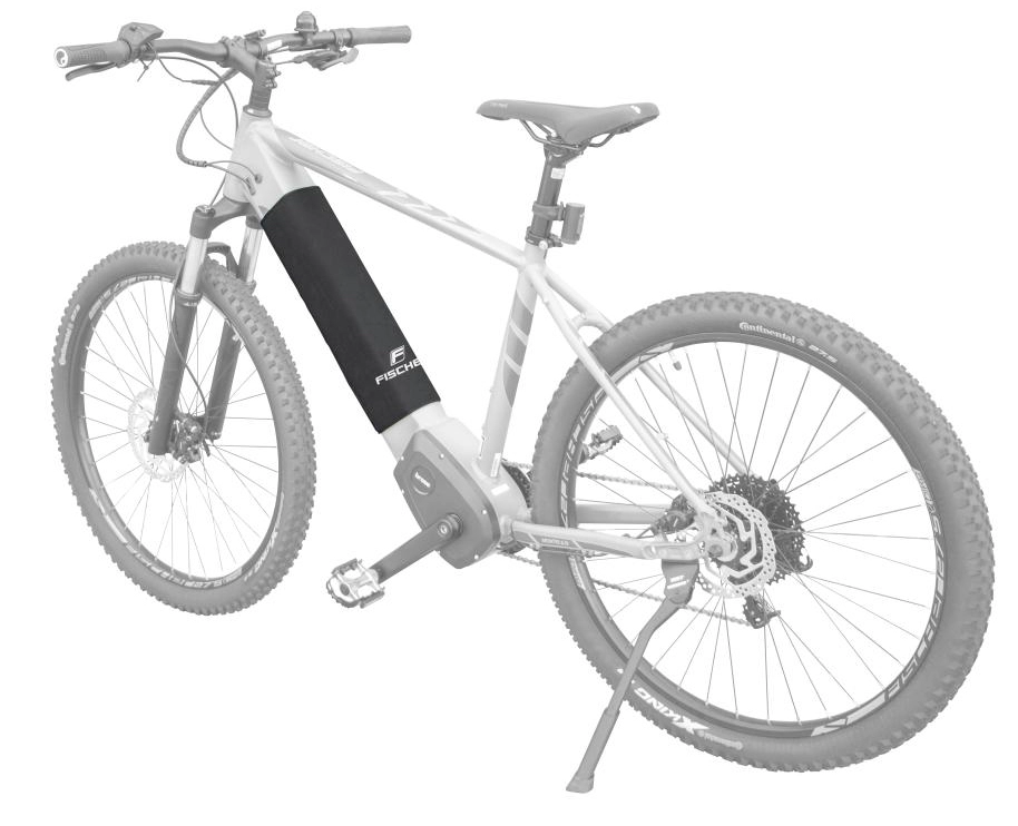 Een fischer fiets-beschermhoes voor e-bike accus koop je bij NiceSupplies.nl