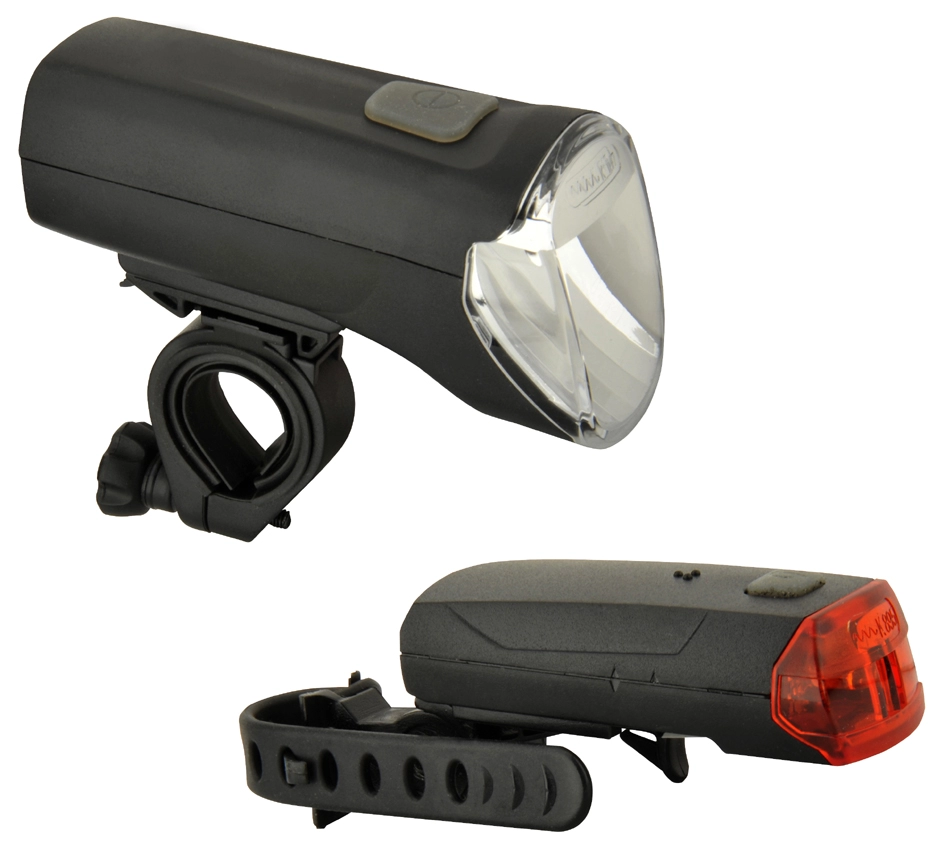 Een fischer fiets-led-verlichting-set 60-30-15 lux koop je bij NiceSupplies.nl